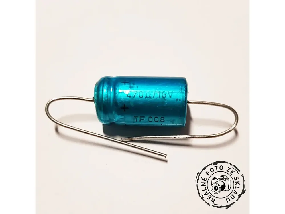 Elektrolytický kondenzátor 470uF 16V TF008 - Sleva