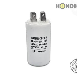 Špičková kvalita - Motorový rozběhový kondenzátor 10uF 450V CBB60A