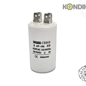 Motorový rozběhový kondenzátor 8uF 450V CBB60A - Nejprodávanější