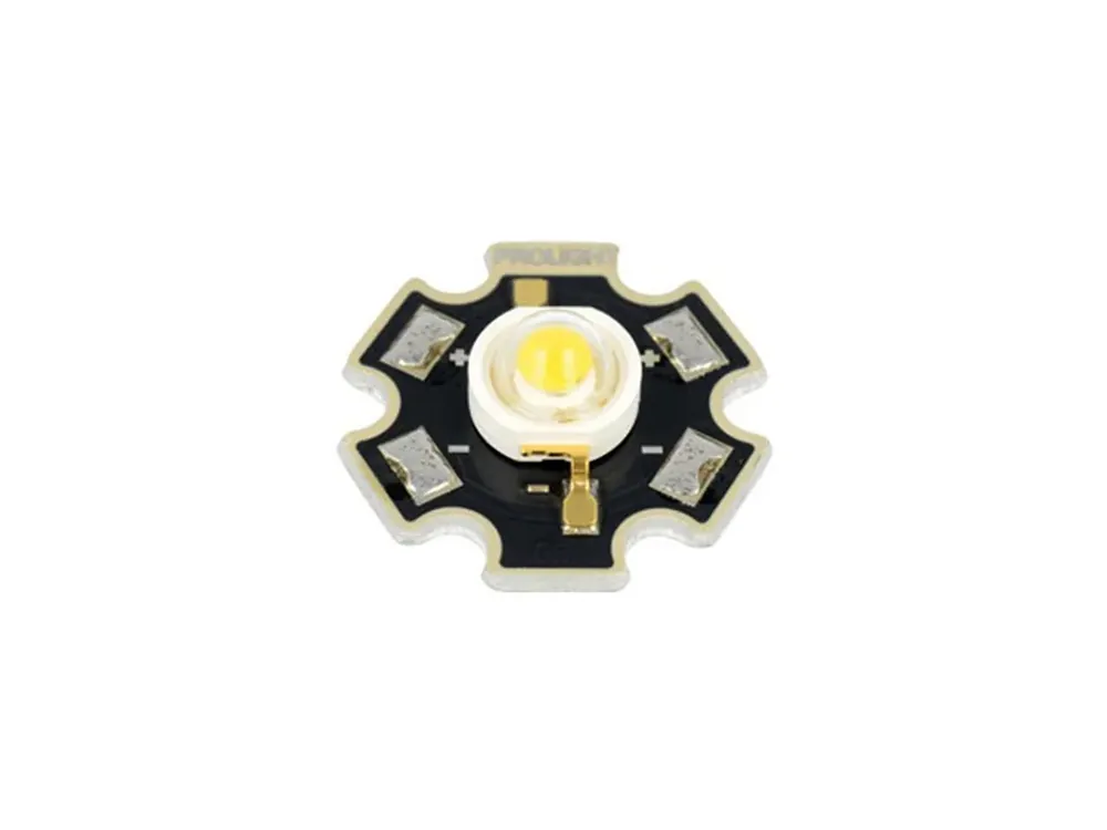 K dispozici | LED STAR 1W bílá teplá PM2E-1LVS-R7
