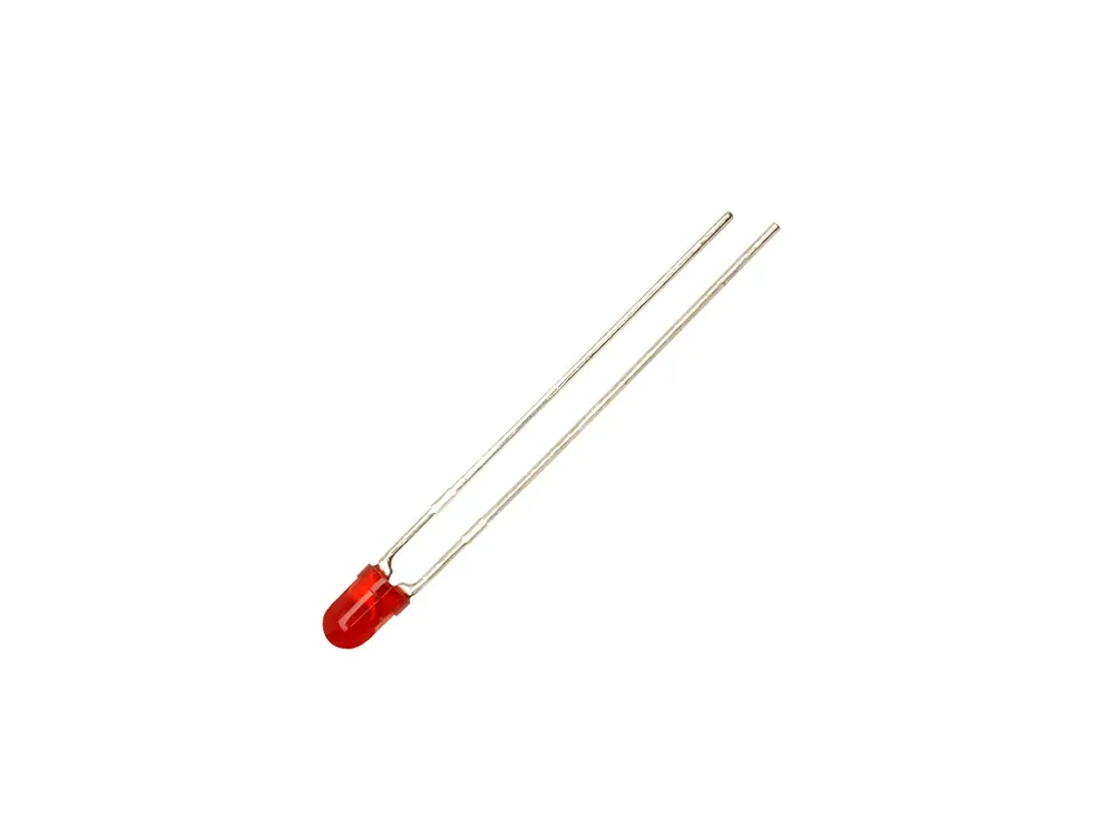 Skladem | LED 3mm červená HLMP-1700