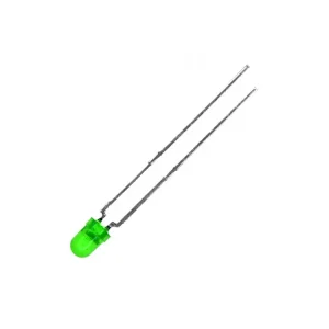 LED 3mm zelená L-934LGD | Do vyprodání zásob