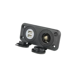 Nově v sortimentu - A13-142194BPD automobilová zásuvka s 2x USB zásuvkou