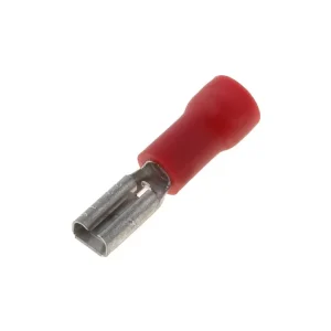 Faston 2,8x0,8mm zásuvka límec červený - Oblíbený produkt