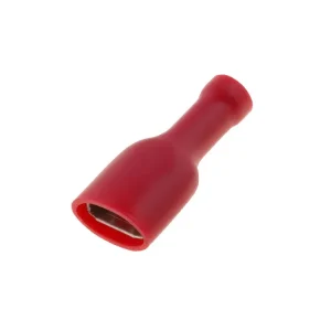 Faston 4,8x0,8mm zásuvka celoizol červený | Velmi populární