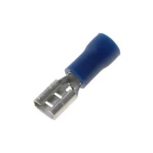 Faston 4,8x0,8mm zásuvka límec modrý - Speciální nabídka