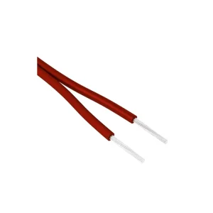 Silikonová dvoulinka 2×0,5mm² do 180°C červená, LAPP ÖLFLEX HEAT 180 SiZ | Bezpečná platba