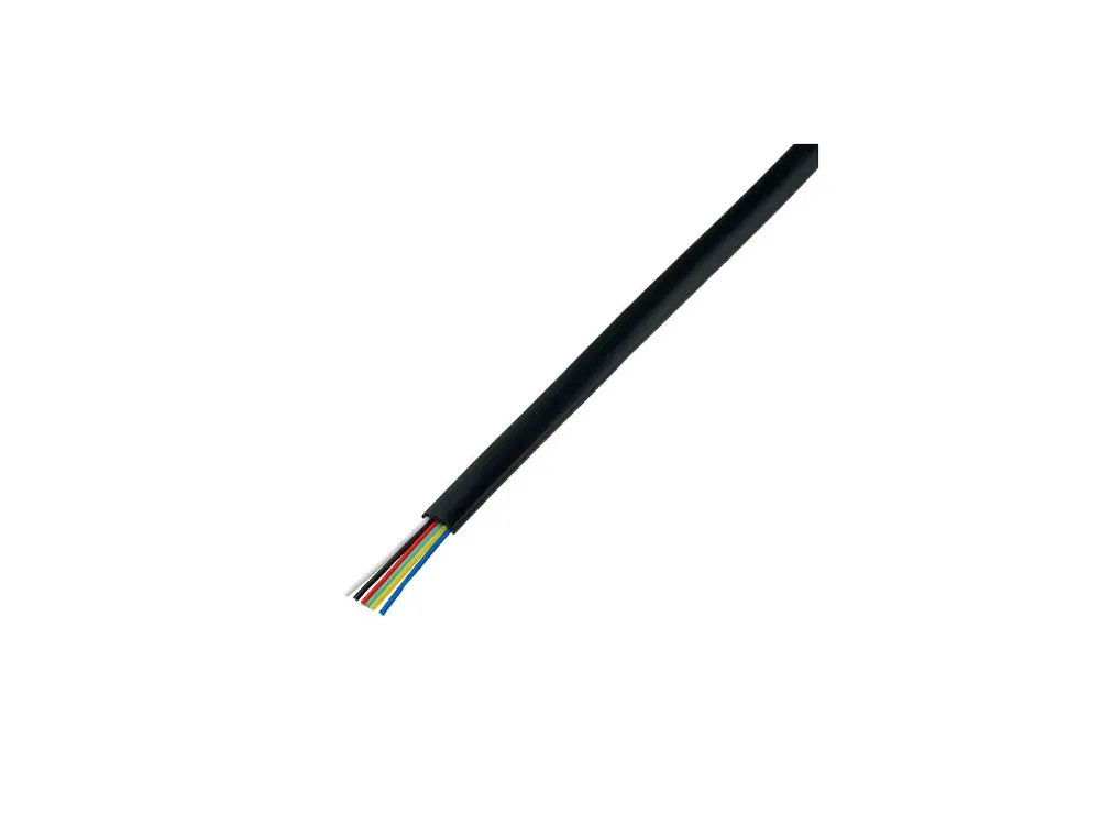 Telefonní kabel 6x28AWG černý | Speciální cena
