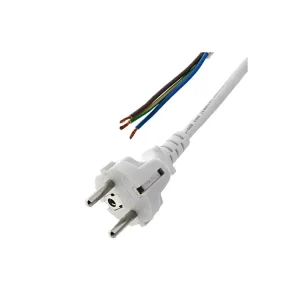 Lian Dung LT312 H05VV-F flexo šňůra 3×1,5 bílá 1,8m - Super cena