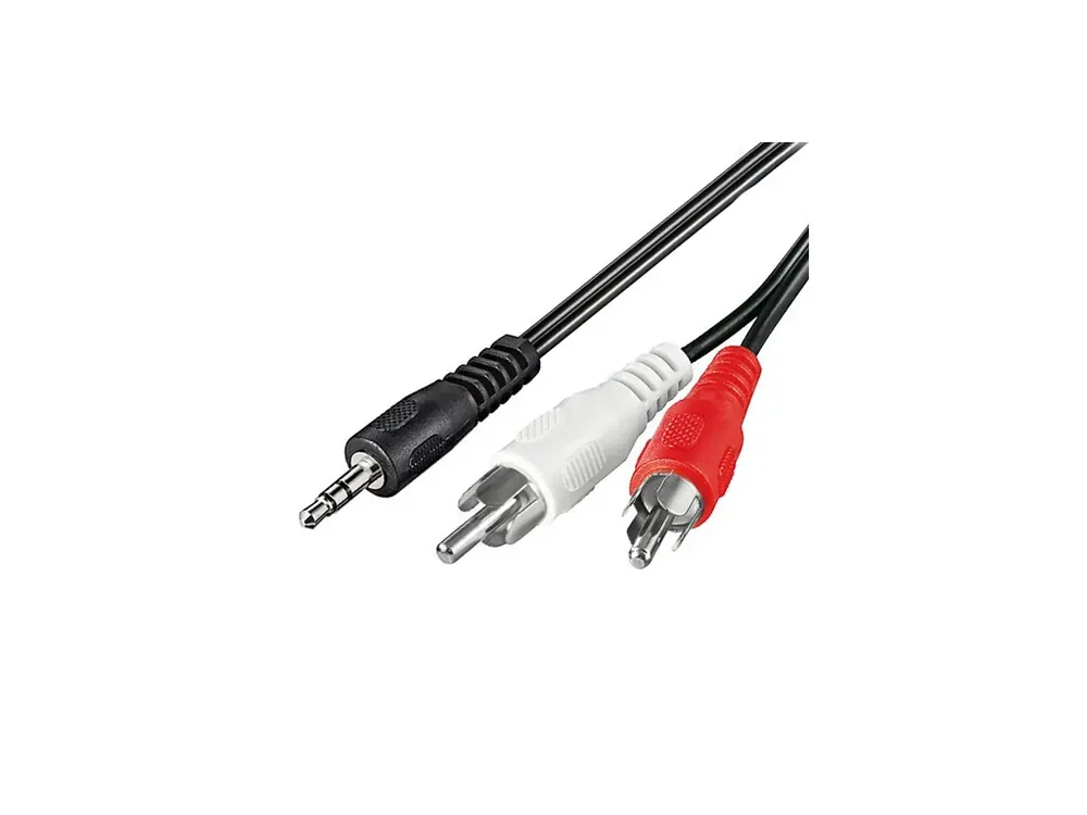 Skvělé hodnocení - Kabel JACK 3,5mm - 2x CINCH M/M 5m