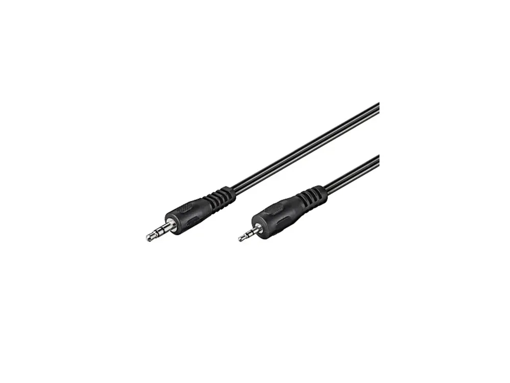 Kabel JACK 3,5mm - JACK 2,5mm M/M 2m | Skladem