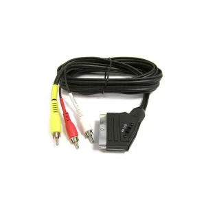 Tovární cena - Kabel SCART - 3x CINCH M/M 2m