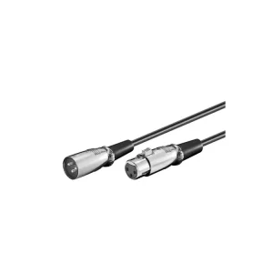 Kabel XLR 3pin M/F 2m | Snadné objednání