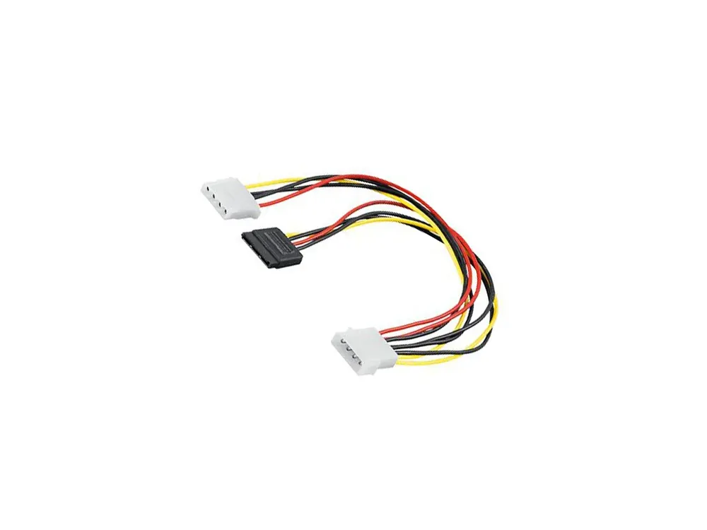 Pořiďte si nyní | Napájecí kabel 5,25 Molex - 1x SATA + 5,25 Molex