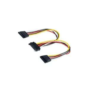 Napájecí kabel SATA - 2x SATA (16cm) - Speciální nabídka