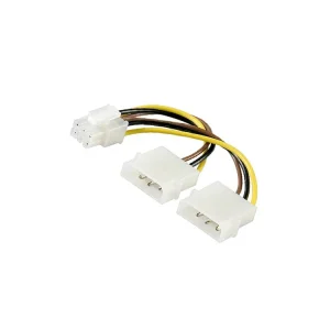 Redukce napájecí 5.25 Molex - 6pin pro PCI-E - Akční cena