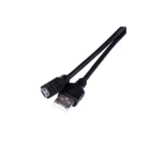 Kabel USB 2.0 - microUSB A-B 1,5m pro rychlé nabíjení - Tovární cena
