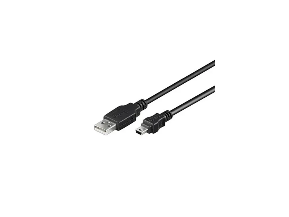 Zvýhodněná cena - Kabel USB 2.0 - miniUSB A-B 1m