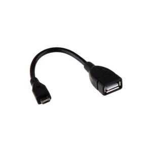 Kabel USB-A 2.0 / micro USB-B 2.0, OTG, 15cm, černý | Pouze dnes