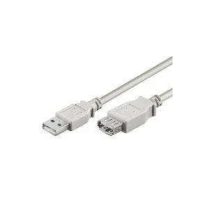 Bezpečný nákup - USB 2.0 kabel prodlužovací, A-A, 0,5m