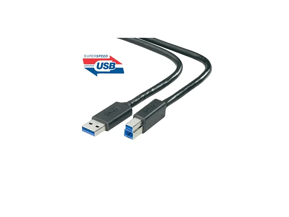 Kabel USB 3.0 - USB A-B 5Gbps 9pin 2m černá | Do košíku