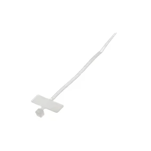 Stahovací pásky se štítkem 2,5x100mm přírodní, 100ks | Snadný nákup