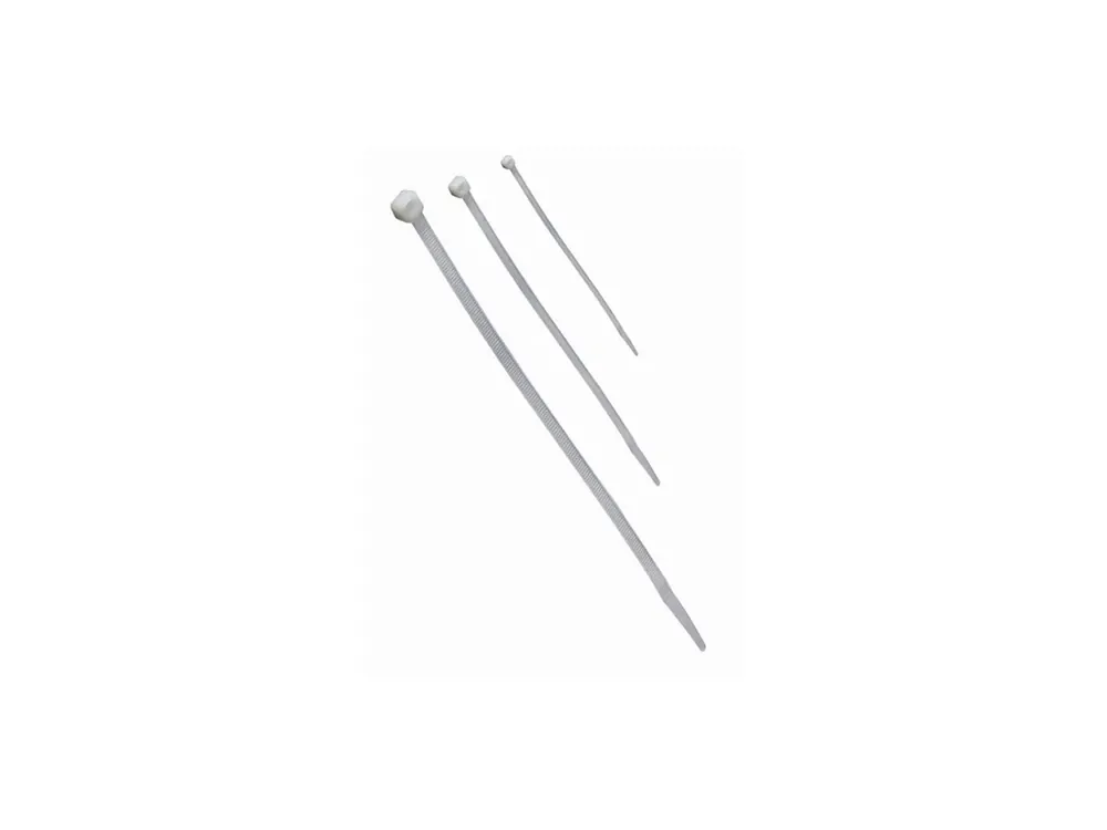 Top cena - Stahovací pásky 3,6x250mm přírodní, 100ks