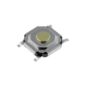 Skvělá cena | Tlačítkový spínač SPST-NO, OFF-(ON), 5,2x5,2x1,5mm, TACTB-64K-F