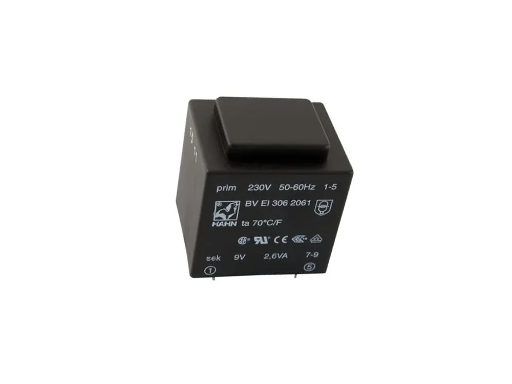 Velmi populární | Hahn BV EI 306 2061 transformátor 2,6VA 230V//9V