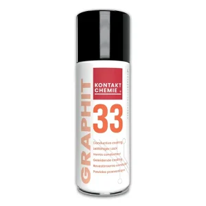 Profesionální kvalita - KONTAKT GRAPHIT 33 elektrovodivý sprej, 200ml
