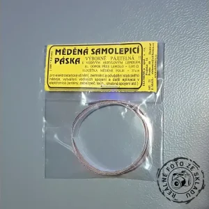Ušetřete - Měděná samolepící páska 19mm (1m)