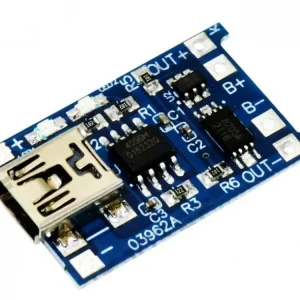 Modul TP4056 miniUSB s ochrannou pro nabíjení Li-Ion článku - Lze objednat