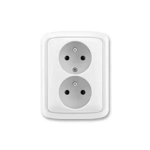Velmi žádaný produkt - ABB Tango 5512A-2349 B zásuvka dvojnásobná