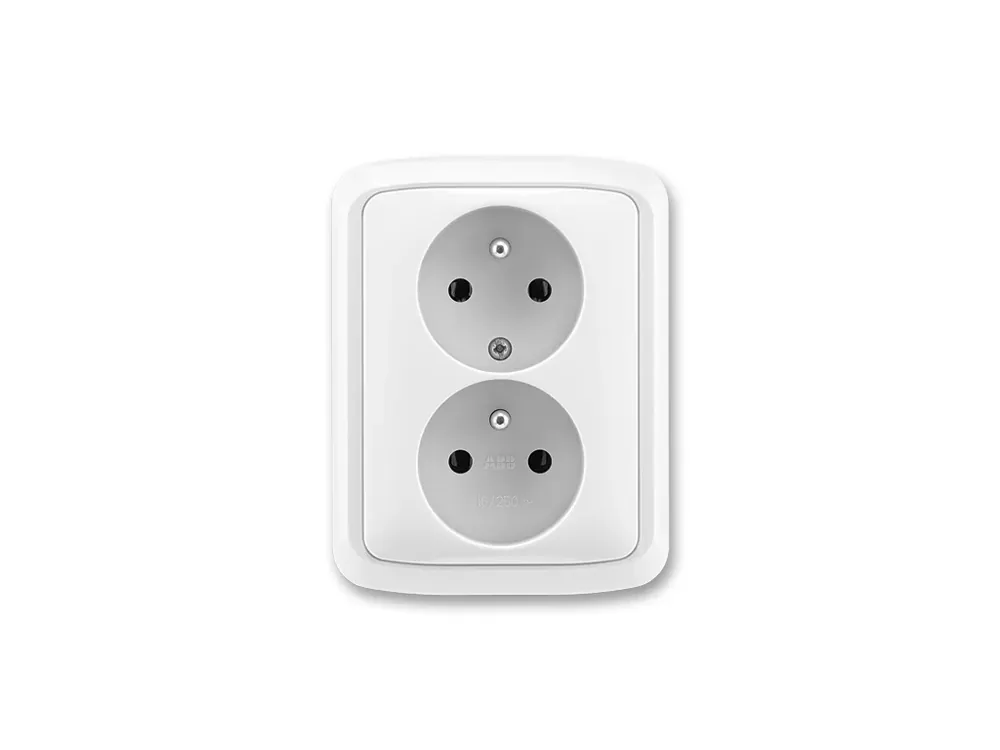 Velmi žádaný produkt - ABB Tango 5512A-2349 B zásuvka dvojnásobná