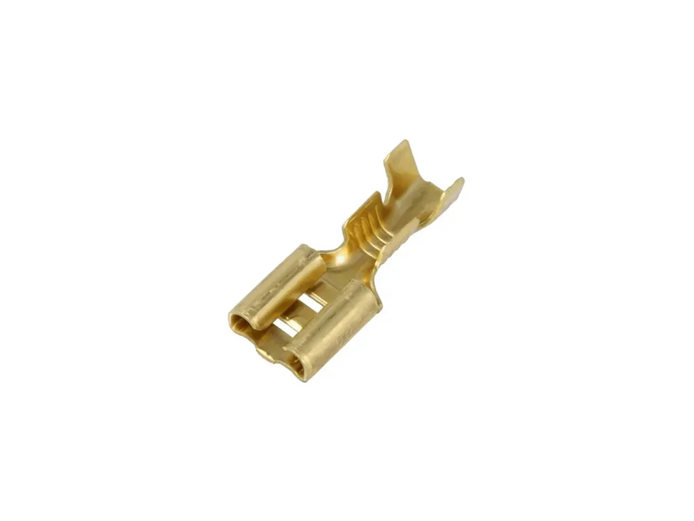 Slevy - Faston 6,3x0,8mm zásuvka 3832