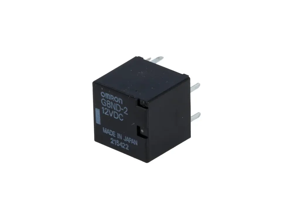 Zbývá pár kusů | Relé 12V DC, SPDT 2x, 30A, Omron G8ND-2S-AS