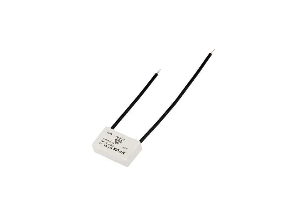 Polypropylénový kondenzátor 100nF 275VAC Miflex WXPC-104M-L - Nejprodávanější