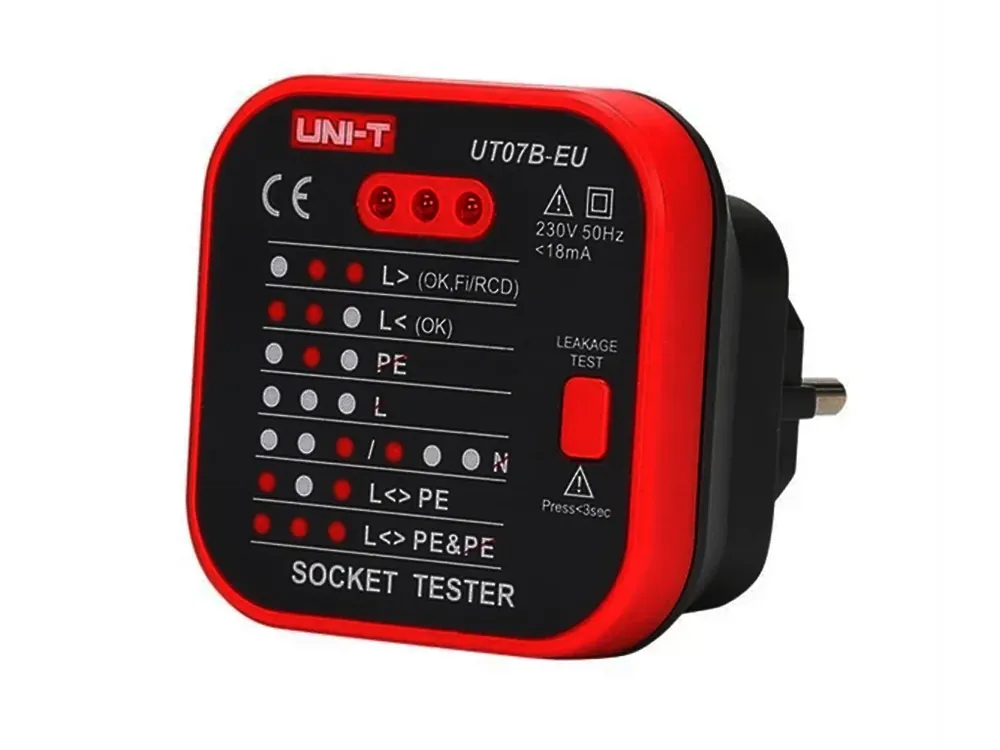 UNI-T UT07B tester zásuvek | Cenová bomba