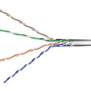 Skvělá nabídka - Kabel F/UTP Cat5E lanko šedý
