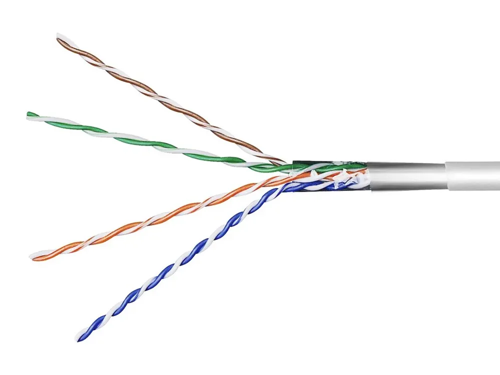Skvělá nabídka - Kabel F/UTP Cat5E lanko šedý
