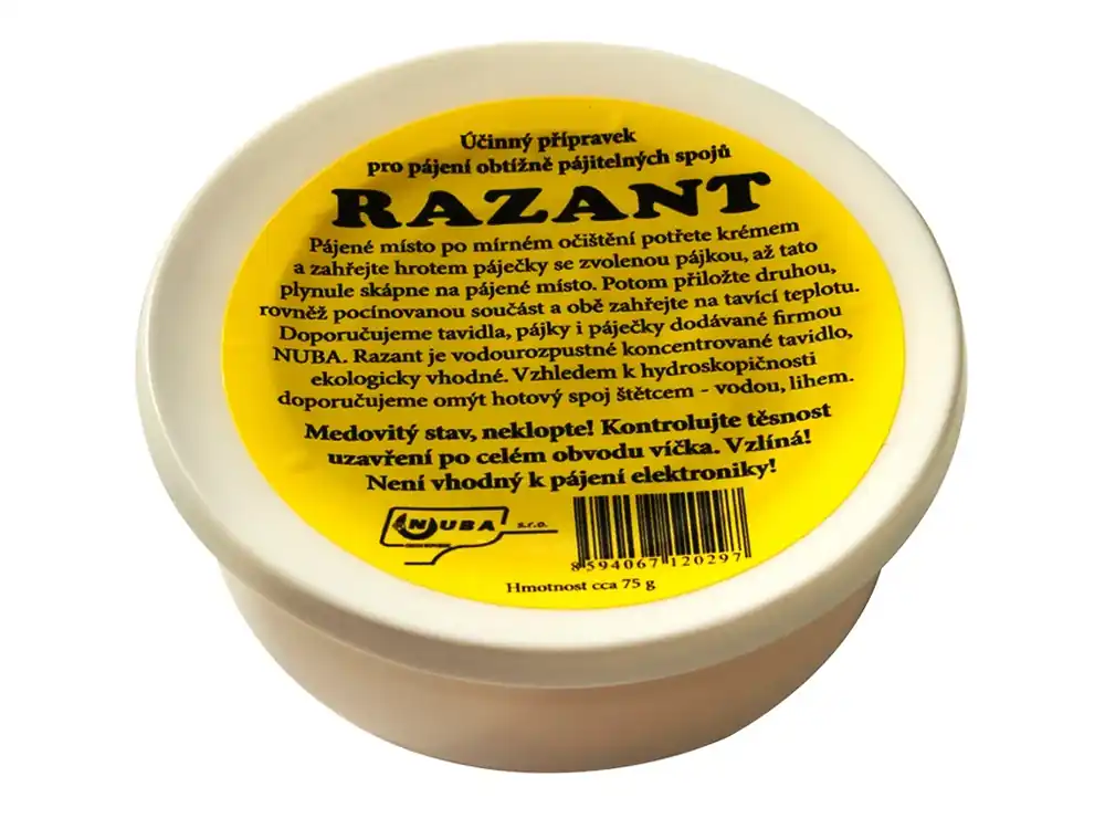 Kupte dnes - Pájecí krém RAZANT 75g