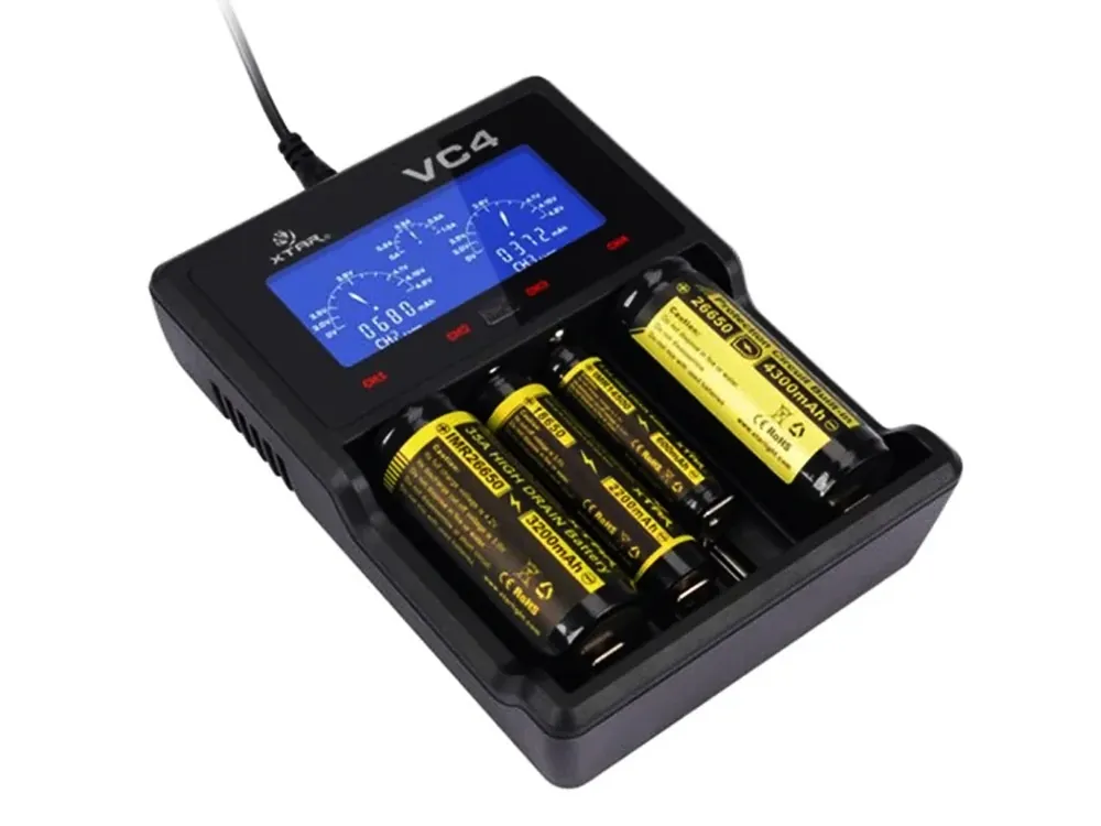 Nově v nabídce - Nabíječka akumulátorů Xtar VC4 pro Li-Ion/NiMH