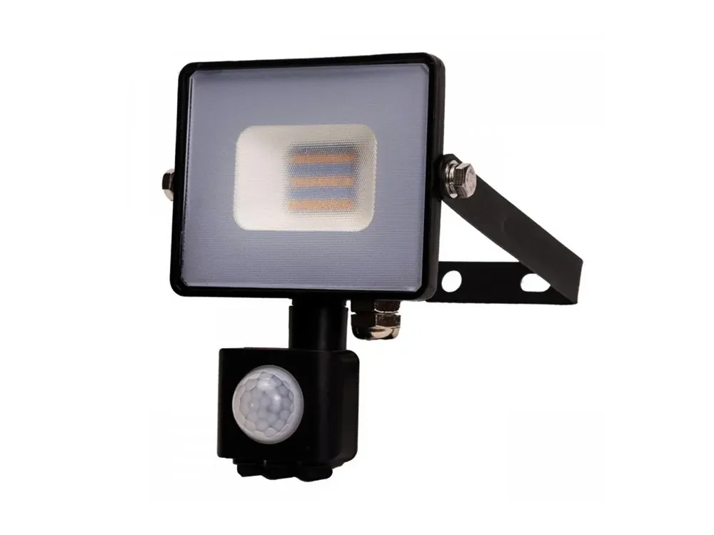 LED reflektor VT10S 10W 800lm IP65 s PIR | Lze objednat