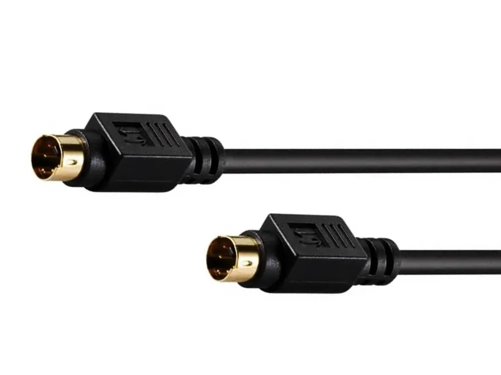 Kvalitní produkt - Kabel DIN mini 4pin - DIN mini 4pin S-VHS M/M 1m