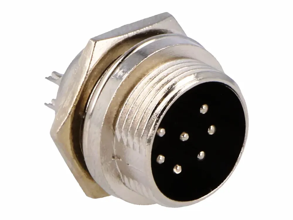 Vysoká kvalita | Konektor MIC16 7pin vidlice do panelu