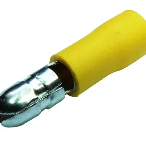Faston 5mm kolík límec žlutý | Snadný nákup