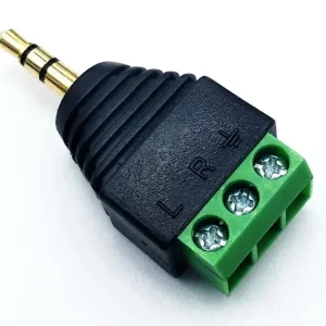 Konektor 3,5mm JACK vidlice se svorkovnicí | Nyní k dispozici
