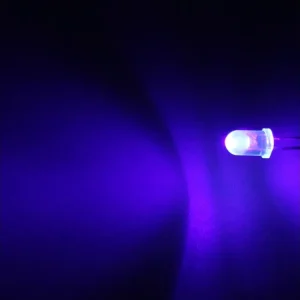 Hebei 530MUV9C LED 5mm ultrafialová - Speciální cena