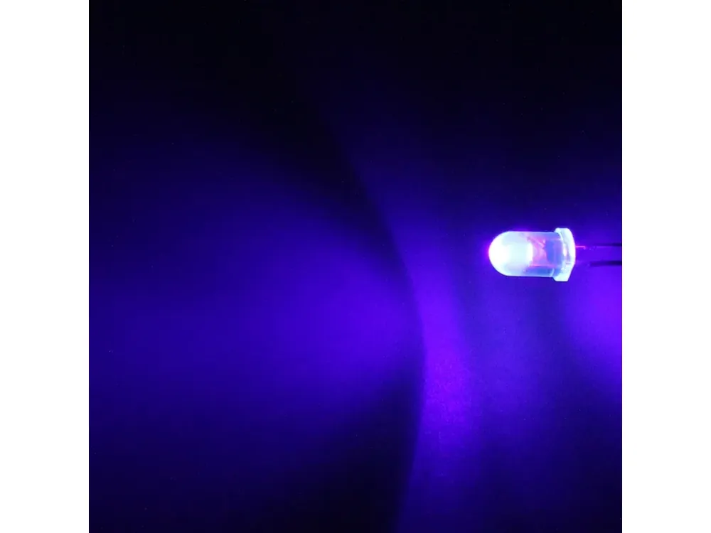 Hebei 530MUV9C LED 5mm ultrafialová - Speciální cena