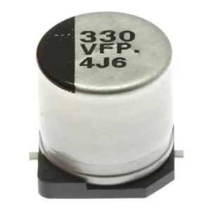 Kondenzátor elektrolytický SMD low ESR, 330uF, 35V, 20% 10x10.2mm 105°C | Objednat nyní